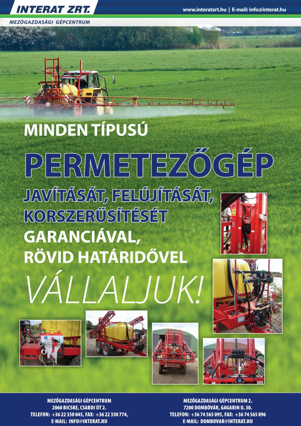 Permetezőgép felújítás korszerűsítés